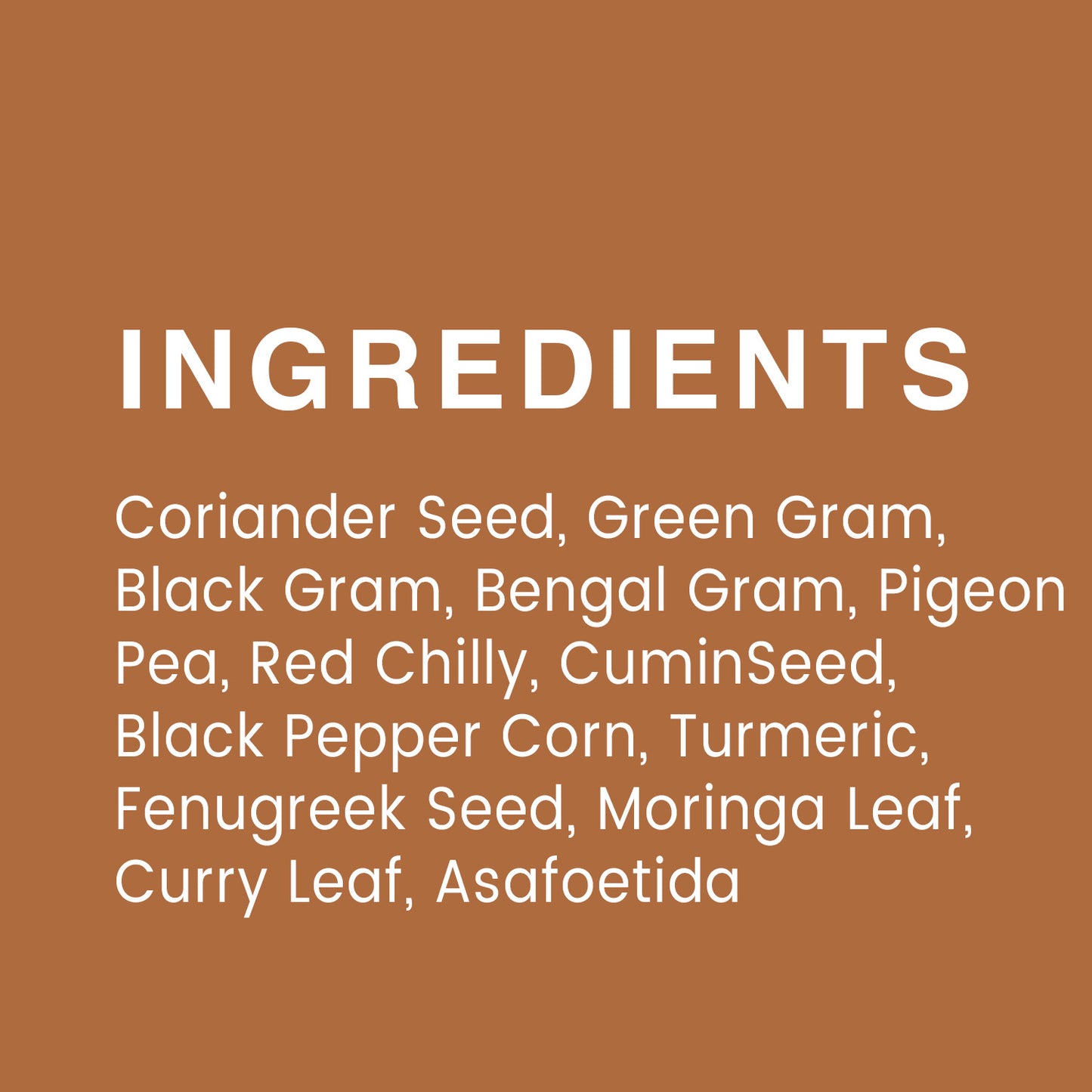 Vegetable Masala Mix 100g | with Superfood Moringa & Horsegram