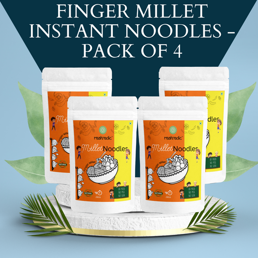 Finger Millet Instant Noodles - Pack of 4